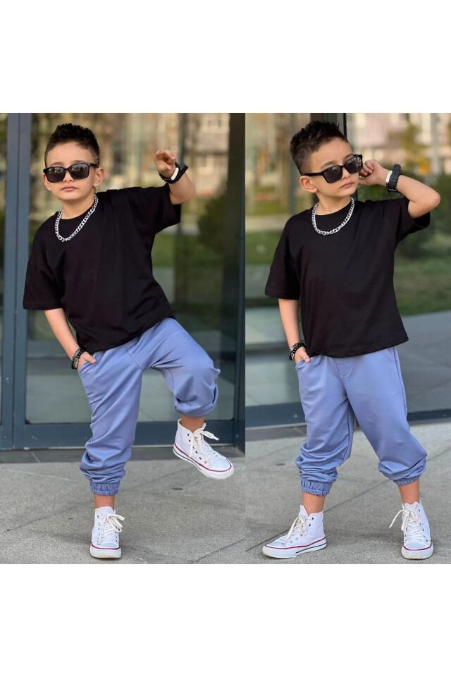 alt üst takım Ssiyah_mavi - 11-12 Yaş