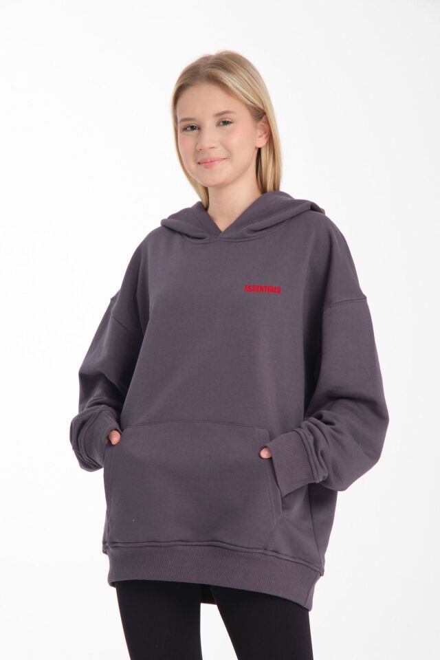 Unisex  Essential Sweatshirt ANTIRASİT - XL/2XL