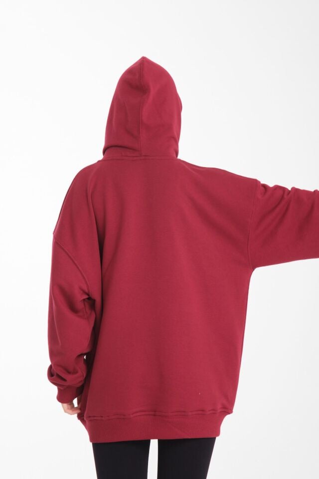 Unisex  Essential Sweatshirt Bordo - M/L